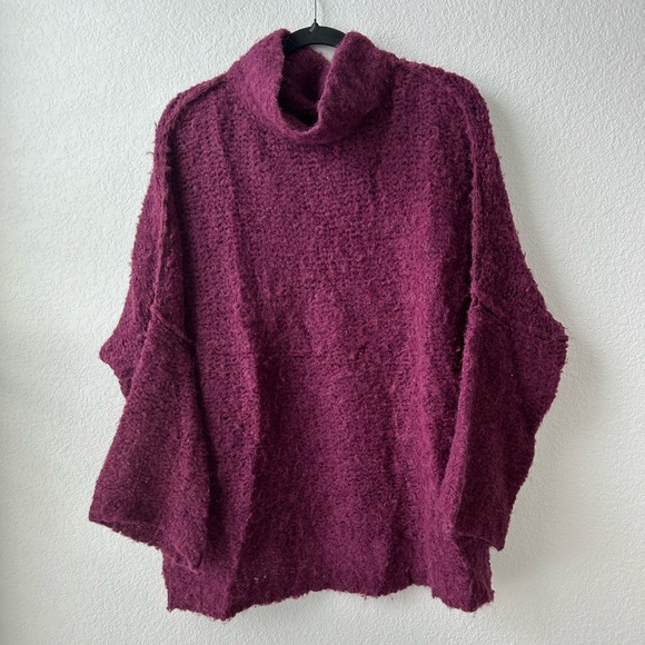 Free people Egg plant sweater - Picture 1 of 4